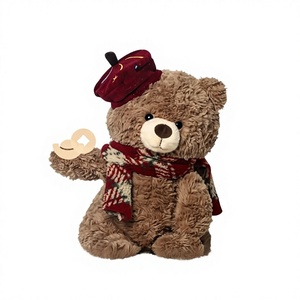 Oso de Peluche de Año Nuevo Zhuoqu, <span class=keywords><strong>Nina</strong></span>, Muñeca de Peluche Larga y Adorable de Algodón PP, Almohada para Abrazar para Niñas de 14+ Años, 31cm-50cm de Altura, Regalo Especial - Product Image 1
