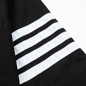 <span class=keywords><strong>Camicia</strong></span> Oxford <span class=keywords><strong>Nera</strong></span> a Quattro Righe, Trendy, Autunnale, Bianca, <span class=keywords><strong>Slim</strong></span>-<span class=keywords><strong>fit</strong></span>, Casual, da Uomo, Lavabile in Lavatrice - Product Image 5