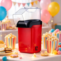 Machine à Popcorn Électrique Portable Mini 1200W, pour la Maison, 110V/220V