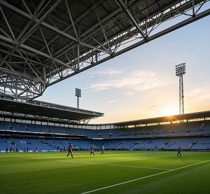 Tùy Chỉnh Thiết Kế Hiện Đại Prefab Mạ Kẽm Thép Không Gian Khung Cho Trong Nhà Và Ngoài Trời Thể Thao Bóng Đá Sân Vận Động Mái Thép Cấu Trúc - Product Image 4