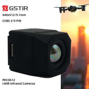 Module de caméra thermique infrarouge GST MICO612 non refroidi, vision nocturne, design léger, interface CVBS, 640x512, pour DIY FPV - Product Image 1
