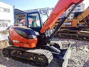 รถขุดขนาดเล็ก Kubota KX183 มือสองแท้จากญี่ปุ่น 100% รถขุดไฮดรอลิกแบบตีนตะขาบ 8 ตัน เครื่องยนต์มอเตอร์ปั๊ม Kubota - Product Image 6