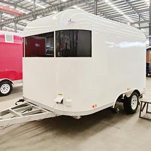 Remolque de concesión de café Camión de helados Carro de perritos calientes Remolque de comida móvil - Product Image 3