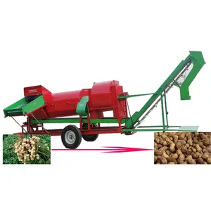 mini peanut harvester with tractor Peanut fruit threshing picker machine groundnut threshing and picking machine