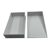 Cajas de caja de teléfono al por menor de fábrica Bases de tapas rígidas blancas con cajas de embalaje de laminación brillante para cámaras de teléfonos móviles