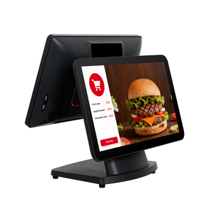 Sistema POS All-in-One 15.6+15.6 Windows Android, Registratore di Cassa SuperWin CY66 con CPU Intel I5, Garanzia di 1 Anno per Punti <span class=keywords><strong>Vendita</strong></span> - Product Image 1