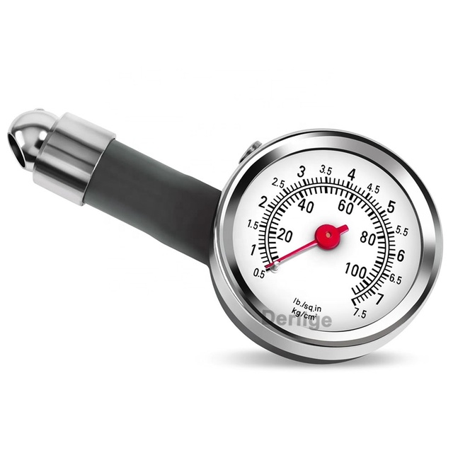 High Precision Tyre Tire Pressure Gauge (0-100 Psi) Pointer Type Mechanical Tire Gauges for Car