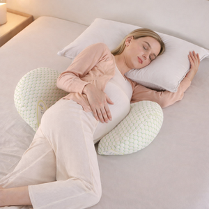 Oreiller de <span class=keywords><strong>grossesse</strong></span> 3-en-1 pour dormeurs latéraux – Soutien ventre, dos et hanches pour maman pendant la <span class=keywords><strong>grossesse</strong></span> - Product Image 2