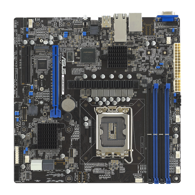 P13R-M/10G-2T Micro-ATX Server Motherboard with Single Intel C262 Socket LGA 1700,DDR5 Support