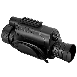 Caméra monoculaire numérique infrarouge, 40mm, Vision nocturne, dispositif monoculaire, numérique 5X, avec Rechargeable, sauvegarde de vidéos