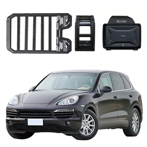 Panier <span class=keywords><strong>de</strong></span> <span class=keywords><strong>toit</strong></span> en alliage d'aluminium pour bagages, échelle latérale et boîte latérale pour <span class=keywords><strong>Porsche</strong></span> Cayenne 2005-2012 - Product Image 1