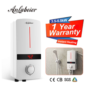 Instant Heating Electric Water Heater 3.5-5.5KW Stainless Steel Heating element Triple protection Safe to Use in Hotel <b>Rooms</b> - Product Image 5