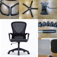 Chaises de bureau OEM ODM en gros, chaise de bureau ergonomique à hauteur réglable pour la maison, siège de bureau Silla De Malla