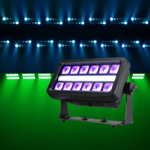 Nuevo diseño de luz estroboscópica de lavado LED para exteriores 12*20W LED de alta potencia (4 en 1 RGBW)+ 312*1W LED blanco IP65 luz teñida impermeable - Product Image 5