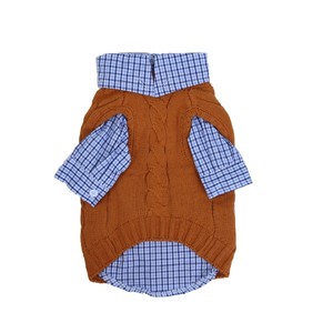 Acessórios para Animais PAWSMOMENT, Roupas para Cães, Novo Suéter Japonês Coreano para Outono e Inverno, Suéter Quente e Reforçado para Yorkshire - Product Image 1