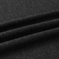 Tissu d'habillement en mélange de laine épaisse 390GSM 145CM de large, matière tricotée pour pantalons, manteaux, vestes et vêtements