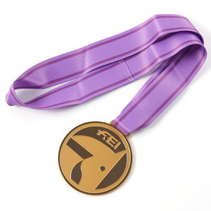 สายคล้องเหรียญโลหะสำหรับใช้ในพิธีสายคล้องคอพิมพ์ลายตามสั่ง - Product Image 4