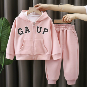 Automne 2025 – Nouvel ensemble décontracté et élégant pour enfants : Cardigan zippé respirant pour garçons et sweat à capuche pour filles - Product Image 3