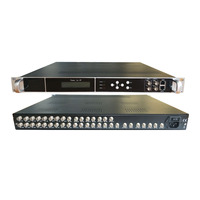 Service IPTV FTA Tuner DVB-S/S2 DVBC DTMB ISDB dans le modulateur de sortie ASI/IP Récepteur DVB numérique HD