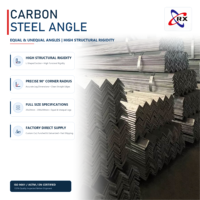 Barre d'angle égale en acier au carbone Q235B Q345B SS400 de 40x40mm, 50x50mm, 63x63mm, épaisseur 4mm, 5mm, 6mm, idéale pour la fabrication de cadres