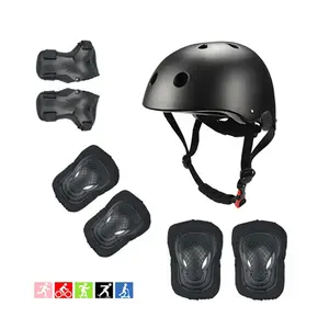 Kit de Protection pour enfants, ensemble de pièces, pour le Skateboard, équipement de Protection, coudières et genouillères