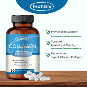 Healthife แคปซูลคอลลาเจนสำหรับผู้ชายและผู้หญิงแคปซูลคอลลาเจน <span class=keywords><strong>Type</strong></span> II ฉลากส่วนตัว - Product Image 2