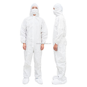 Robe d'isolement monobloc jetable rentable de haute qualité directe d'usine vêtements de protection médicale à membrane respirante - Product Image 1