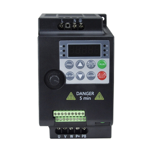 เครื่องควบคุมความถี่แปรผันประสิทธิภาพสูง 1.5KW-11KW สามเฟส 380V VFD ควบคุมความเร็วรอบด้วยระบบคอมพิวเตอร์ - Product Image 4