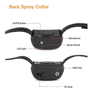 Wiederaufladbares Anti-Bell-Halsband mit Sprühfunktion, 60 cm verstellbares Gurtband für kleine Hunde im Garten, IPX7, individuell anpassbar - Product Image 6
