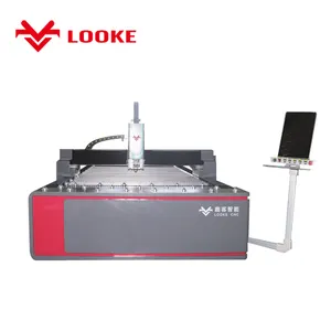 Mesin pemotong pipa serat laser pabrik PricStainless Steel Cutter CNC fiber Laser mesin pemotong 2MM lembaran logam 1313F 3015F