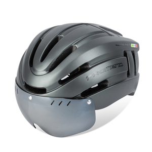 <span class=keywords><strong>Casco</strong></span> de Ciclismo <span class=keywords><strong>PROMEND</strong></span> en Oferta con Luz LED USB Inteligente, Lente Magnética y Protección para la Cabeza de EVA para Ciclismo en Carretera - Product Image 6