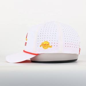 Wholesale Custom Laser Cut Hole <strong>Golf</strong>,Sporty High Quality Waterproof Baseball Cap,5 Panel Gorras,Embroidery Logo Polyester <strong>Hat</strong> - Product Image 3