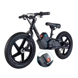 16 pollici bambini E-bike equilibrio bici Brushless ingranaggio motore a corrente continua per bambini bicicletta elettrica con <span class=keywords><strong>3</strong></span> velocità - Product Image 6