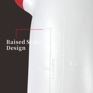 Bidon à huile de 4 L, récipient de mesure d'huile pour voiture, <span class=keywords><strong>pichet</strong></span> de transfert de liquide pour service d'atelier - Product Image 4
