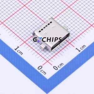 MC-210 USB Connector SMD Connector ( Connector Type: Type-C )( Protocol Standard: USB 3.1 )( Gender: Female ) - Product Image 1