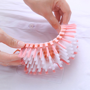Flexible Nylon Cleaning <b>Brush</b> For Floor Tile Grout Stove Faucet Surface Cleaning - Product Image 3