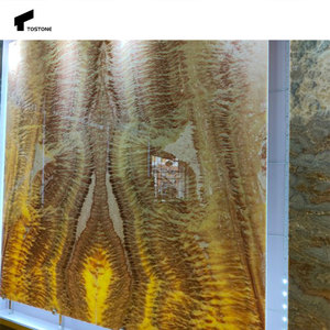 トストーン 絶妙なモダンレッドドラゴンオニキス大理石壁板 高級ホテル ダイニング バスルーム用-防水＆環境に優しい - Product Image 3