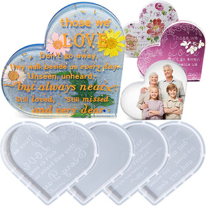 Early Riser Résine époxy mémorial <span class=keywords><strong>condoléances</strong></span> tristesse signe bijoux ornements amour moule en silicone - Product Image 1