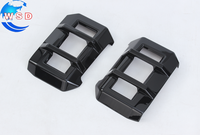 Ensemble de 2 caches de feux de brouillard arrière en ABS noir brillant, pièces de style améliorées pour CHERY JETOUR T2 Traveller SUV