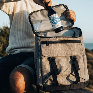 High Quality Custom Logo Size Thermal Insulated Oxford Waterproof Backpack <b>Cooler</b> Bag <b>Outdoor</b> Use Food Wine Beer Can <b>Cooler</b> - Product Image 4