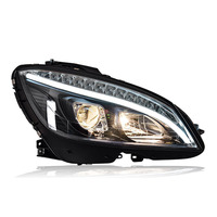 Accessoires automobiles SJC pour Mercedes-Benz Classe C W204, ensemble de phares 07-11, feux de jour LED modifiés, clignotants
