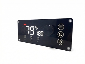 ตัวควบคุมเตาปิ้งย่างแบบดิจิตอล PID พร้อม WiFi - ช่องเสียบหัววัดอุณหภูมิเนื้อ 3 ช่อง - Product Image 2