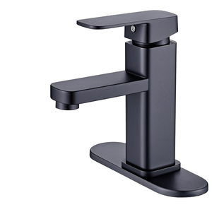 Gran oferta en línea, mezclador cuadrado SUS 304 de acero inoxidable moderno, grifo de baño, montaje en cubierta, fregadero, tocador de cerámica para cuadrado - Product Image 1