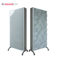 Panel Acústico Soundbox, Tratamiento Acústico para Cine Móvil, Panel de Difusión de Sonido Ligero y Absorbente