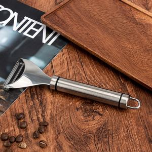 Gran oferta, utensilios de cocina de acero inoxidable 304, <span class=keywords><strong>cuchillo</strong></span> de corte multiusos para frutas y <span class=keywords><strong>verduras</strong></span>, pelador raspador - Product Image 1