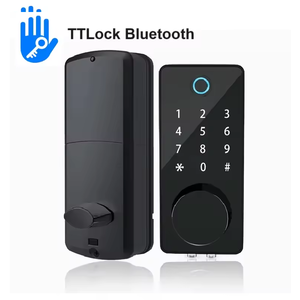 <span class=keywords><strong>Meilleur</strong></span> prix Serrure <span class=keywords><strong>de</strong></span> porte intelligente à clavier à empreintes digitales <span class=keywords><strong>Verrouillage</strong></span> automatique WIFI en option avec <span class=keywords><strong>application</strong></span> TTlock - Product Image 4