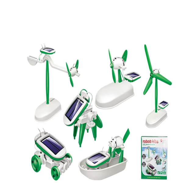 Solar Robot Science Kit Educational Toys for Kids Beginners STEM Learning Building Toys