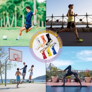 Calcetines deportivos con logotipo personalizado de diseño gratuito, calcetines de fútbol con agarre antideslizante con malla, transpirables - Product Image 6