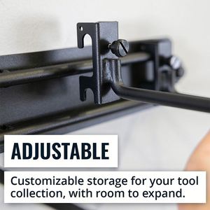 Wall Mount Garage <b>Tool</b> Organizer Yard Garden <b>Tool</b> Storage <b>Rack</b> Organizer Adjustable Garage Organizers Storage for Garden <b>Tools</b> - Product Image 6