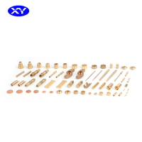 Pièces en laiton de précision sur mesure OEM, usinées par CNC, fraisage, tournage, perçage, pièces en cuivre